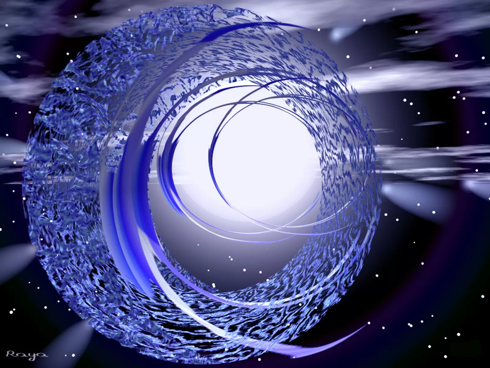 Meteor - רעיה גרינברג - מופשט מעגלי  - מק''ט: 48182