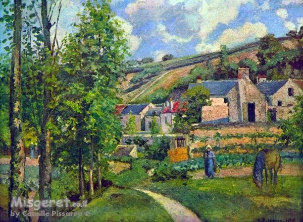 Pissarro Camille - קאמי פיסארו 69x93 עודפים