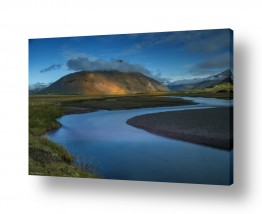 שרון טריבלסקי שרון טריבלסקי - צילומי טבע ונוף - קרני שמש | הנהר הכחול